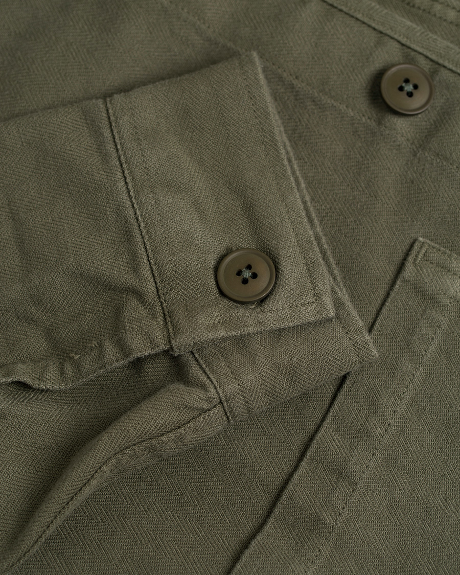 Herre | Jakker | A Day's March | Overshirt Green