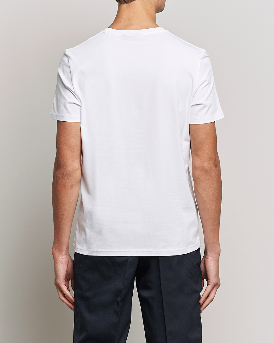 Herre | T-Shirts | Morris | James Crew Neck Tee White