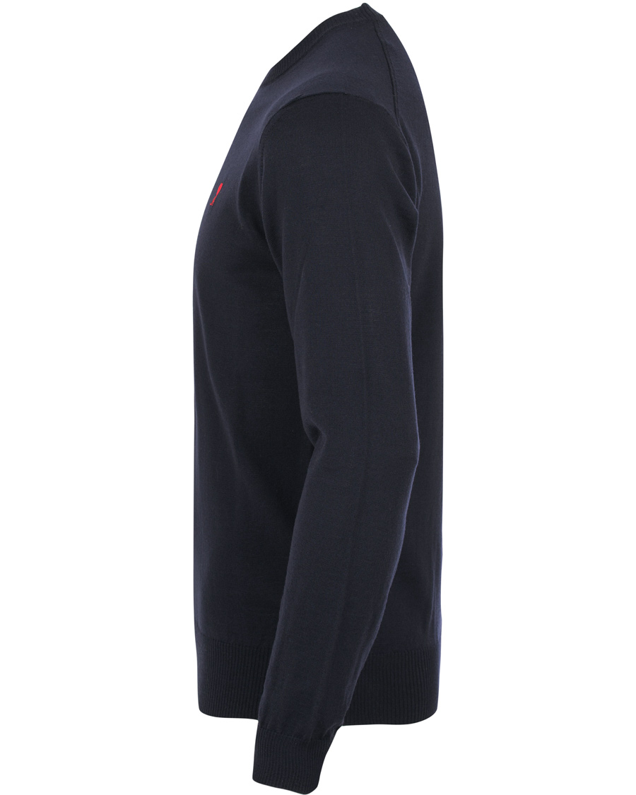 Herre | Gensere | AMI | Crew Neck Logo Sweater Navy