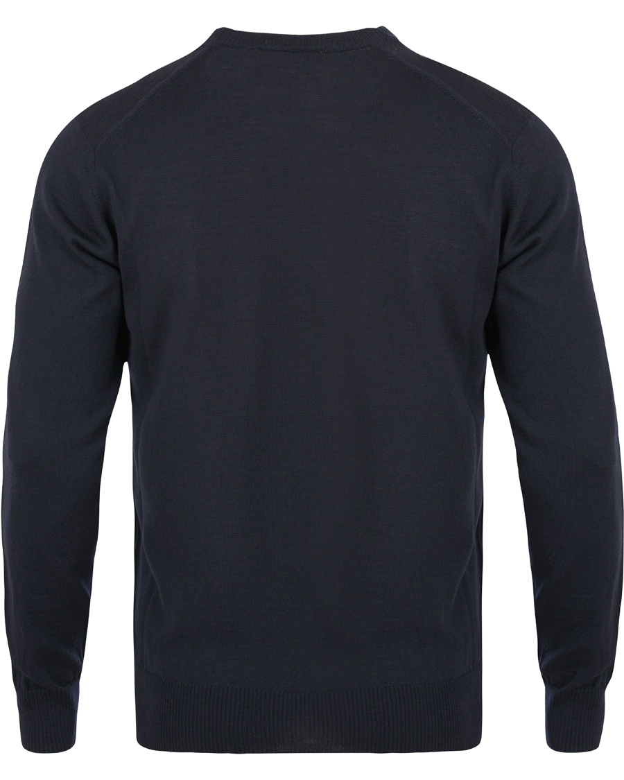 Herre | Gensere | AMI | Crew Neck Logo Sweater Navy