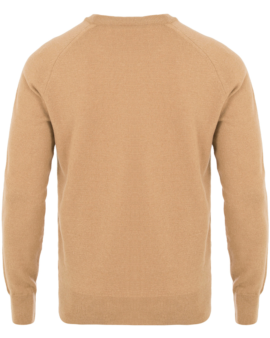 Herre | Gensere | AMI | Crew Neck Knitted Sweater Camel