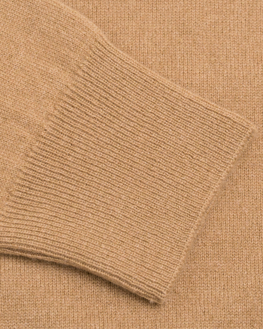 Herre | Gensere | AMI | Crew Neck Knitted Sweater Camel