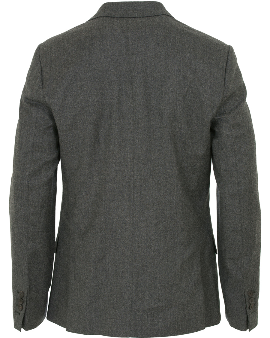 Herre | Dressjakker | AMI | Unlined Wool Jacket Anthracite