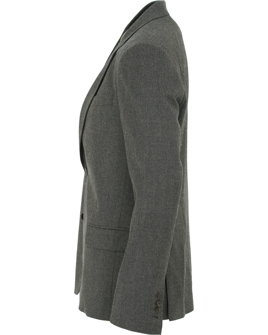 Herre | Dressjakker | AMI | Unlined Wool Jacket Anthracite