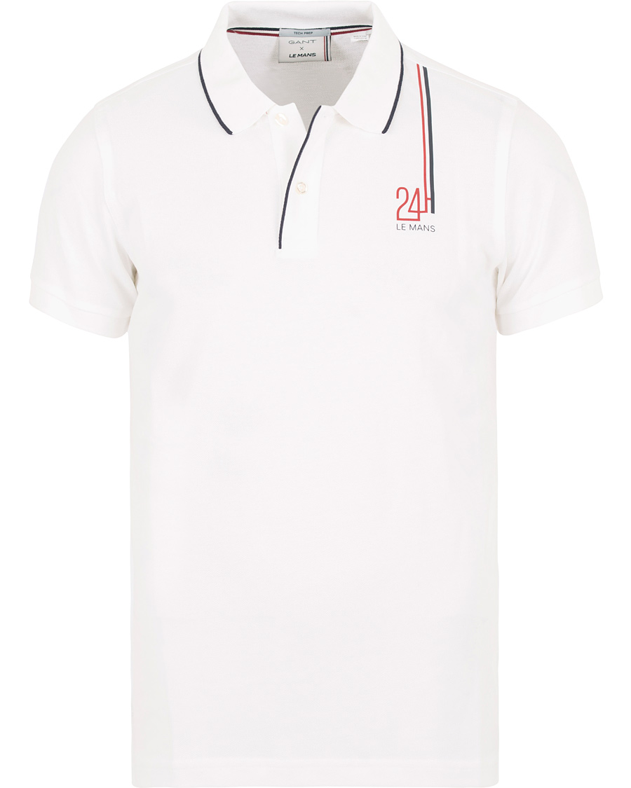 Herre | Pikéer | GANT | Le Mans Polo White