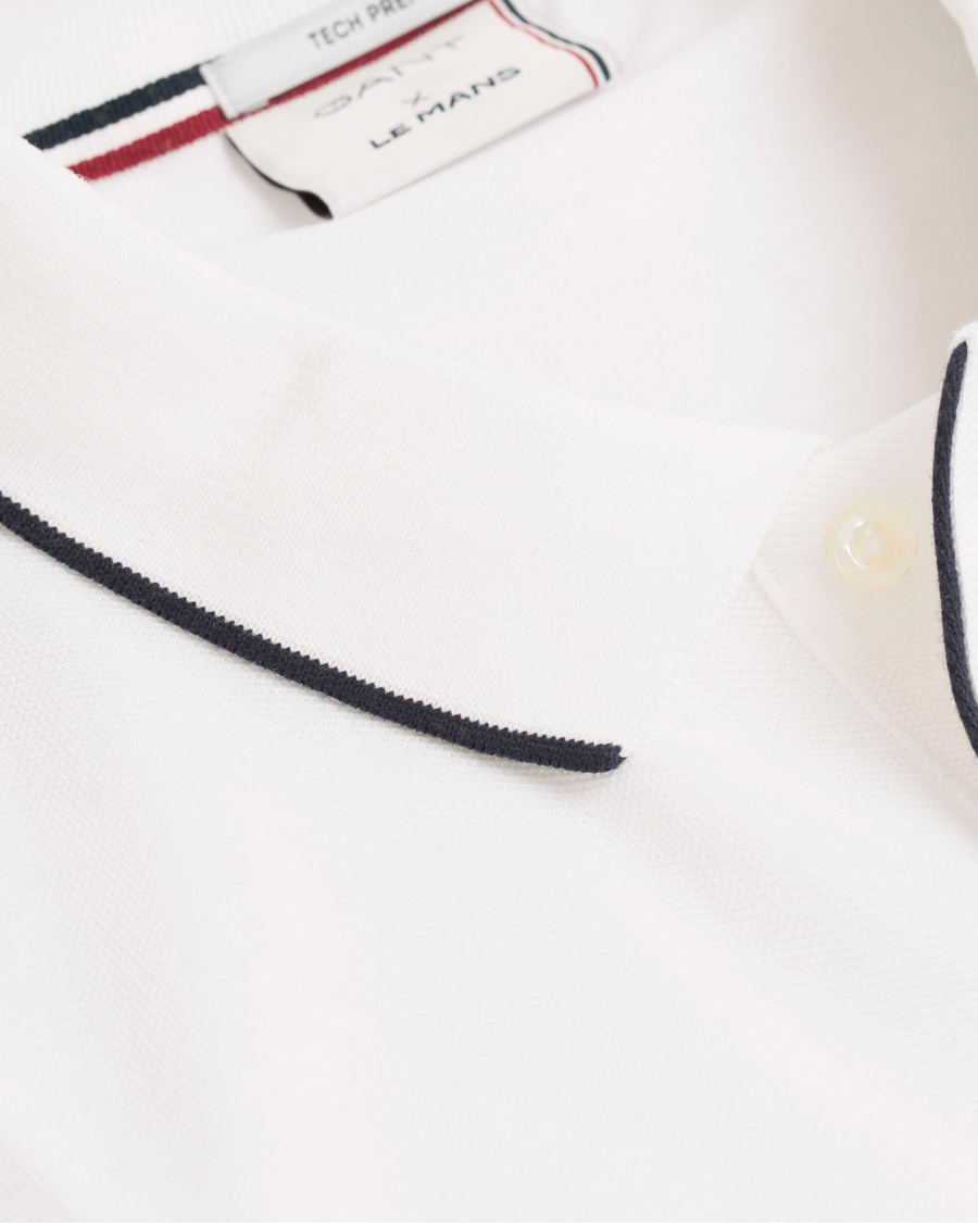 Herre | Pikéer | GANT | Le Mans Polo White