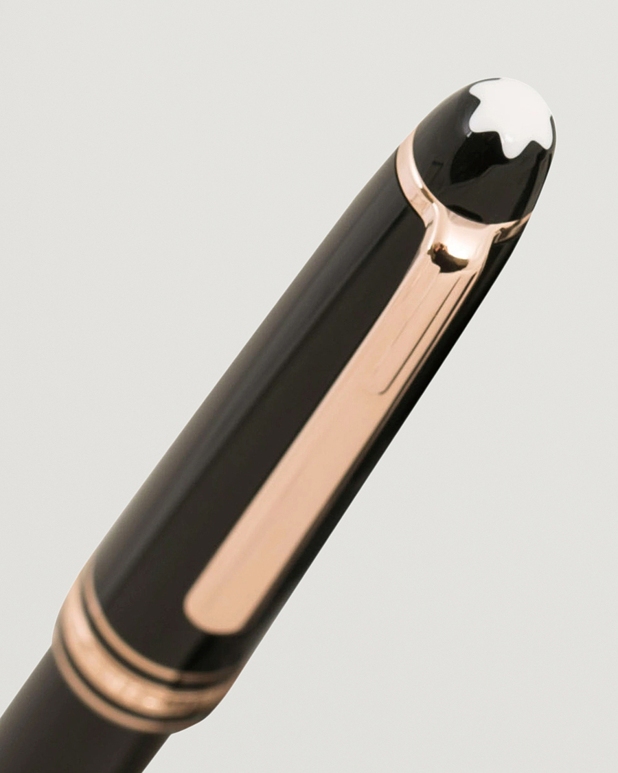 Herre | Penner | Montblanc | 163 Classique Meisterstück Rollerball Pen Red Gold