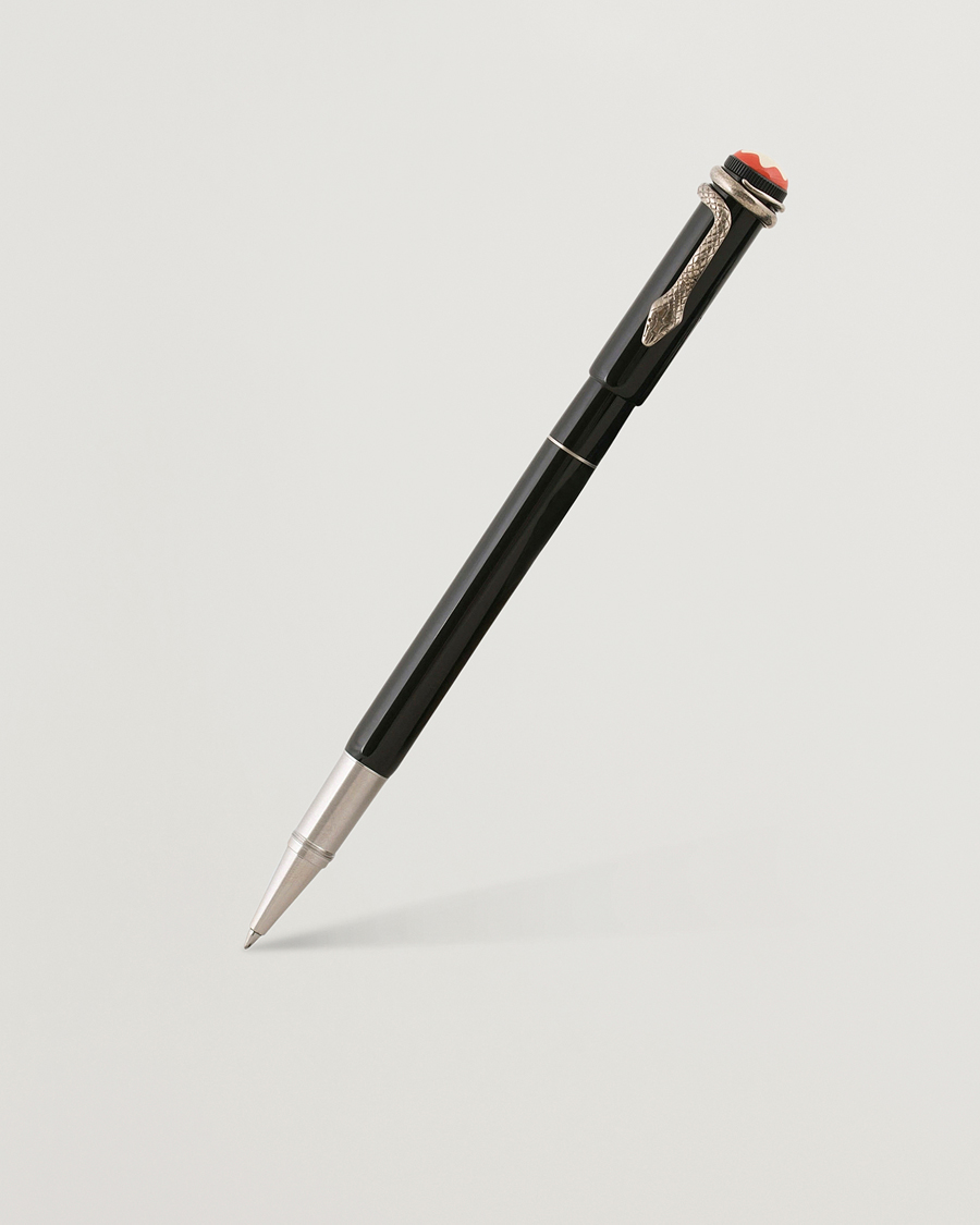 Herre | Montblanc Heritage Rouge & Noir Rollerball Pen Black | Montblanc | Heritage Rouge & Noir Rollerball Pen Black