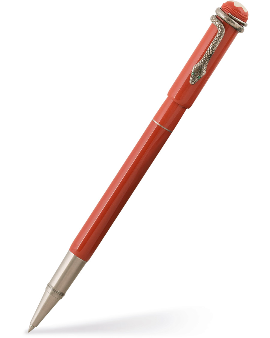 Herre | Montblanc Heritage Rouge & Noir Rollerball Pen Coral | Montblanc | Heritage Rouge & Noir Rollerball Pen Coral