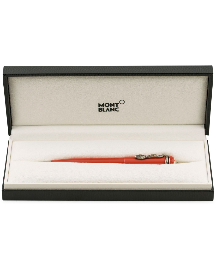 Herre | Montblanc Heritage Rouge & Noir Ballpoint Pen Coral | Montblanc | Heritage Rouge & Noir Ballpoint Pen Coral