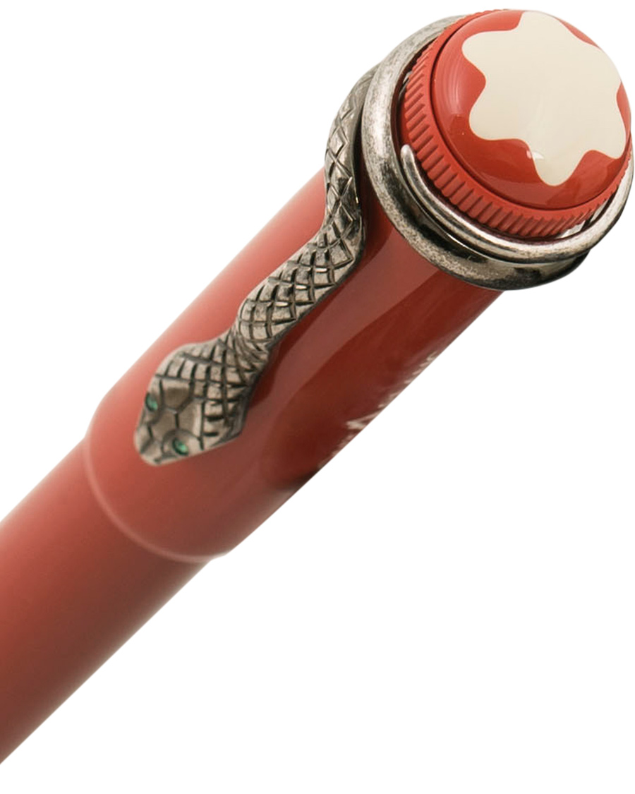 Herre | Montblanc Heritage Rouge & Noir Ballpoint Pen Coral | Montblanc | Heritage Rouge & Noir Ballpoint Pen Coral