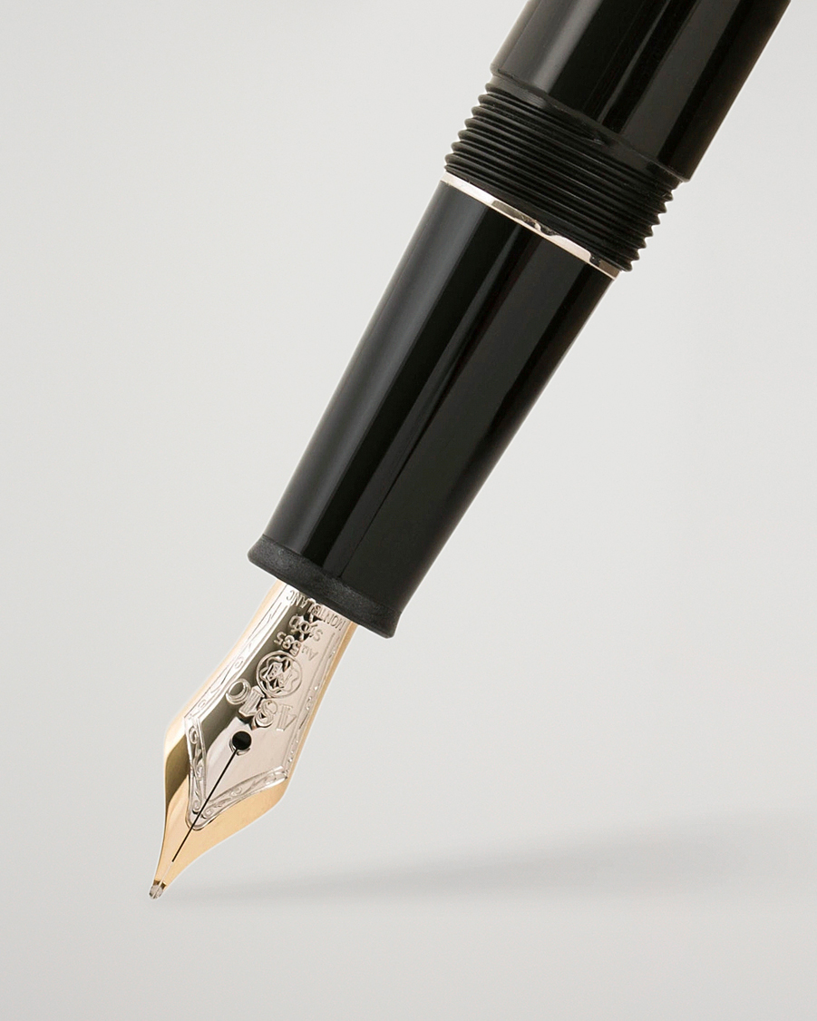 Herre | Penner | Montblanc | 145 Classique Meisterstück F Fountain Pen Platinum Line