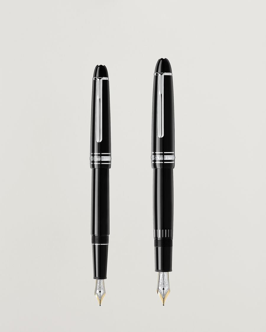 Herre | Penner | Montblanc | 145 Classique Meisterstück F Fountain Pen Platinum Line