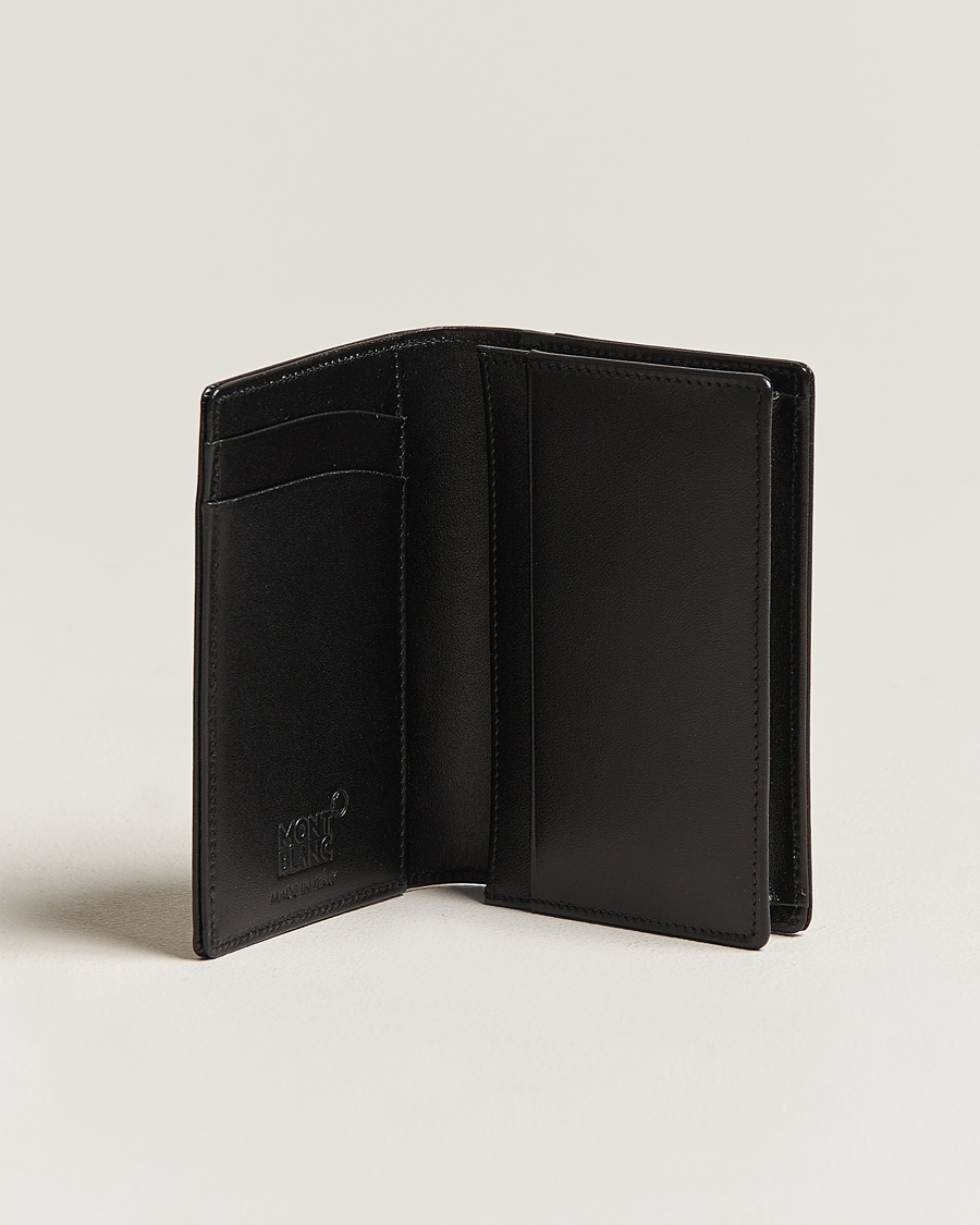 Herre | Montblanc MST Business Card Holder Gusset Black | Montblanc | MST Business Card Holder Gusset Black