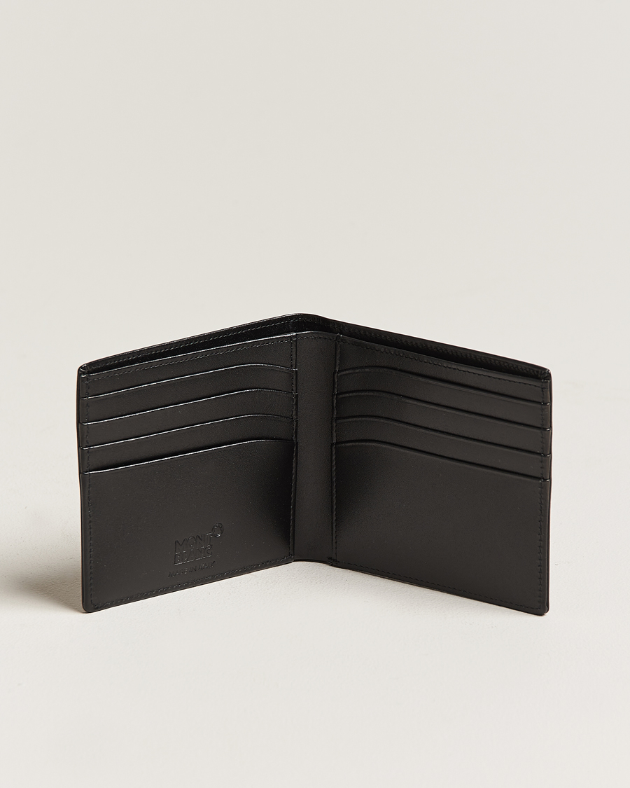 Herre | Montblanc Meisterstück Leather Wallet 8cc Black | Montblanc | Meisterstück Leather Wallet 8cc Black
