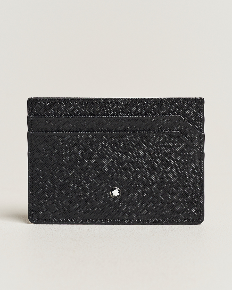 Herre | Montblanc Sartorial Pocket 5 Credit Card Holder Black | Montblanc | Sartorial Pocket 5 Credit Card Holder Black