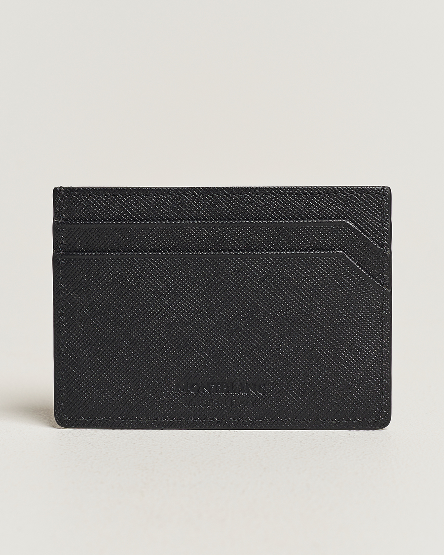 Herre | Montblanc Sartorial Pocket 5 Credit Card Holder Black | Montblanc | Sartorial Pocket 5 Credit Card Holder Black