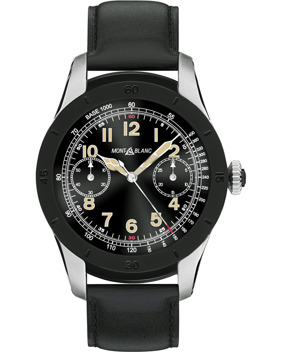Herre | Montblanc Summit Smartwatch Bi-color Steel 46mm Black Calf | Montblanc | Summit Smartwatch Bi-color Steel 46mm Black Calf