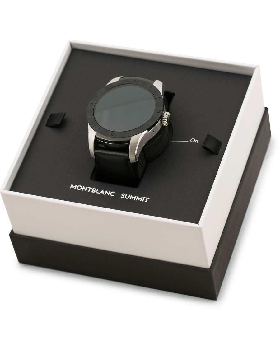 Herre | Montblanc Summit Smartwatch Bi-color Steel 46mm Black Calf | Montblanc | Summit Smartwatch Bi-color Steel 46mm Black Calf