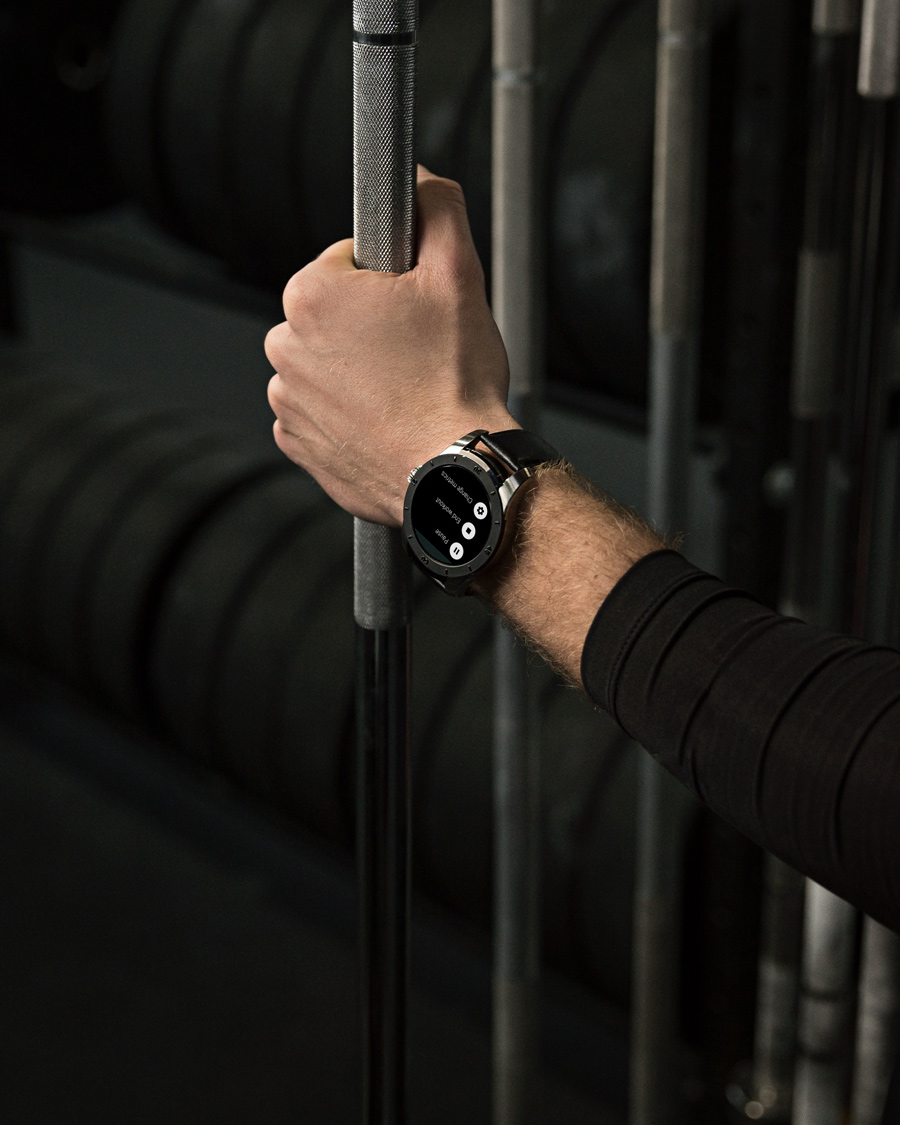 Herre | Montblanc Summit Smartwatch Bi-color Steel 46mm Black Calf | Montblanc | Summit Smartwatch Bi-color Steel 46mm Black Calf