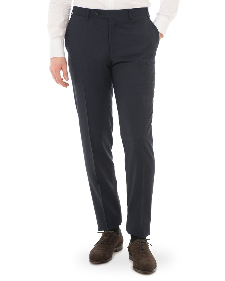 Herre | Dresser | Canali | Capri Wool Suit Navy