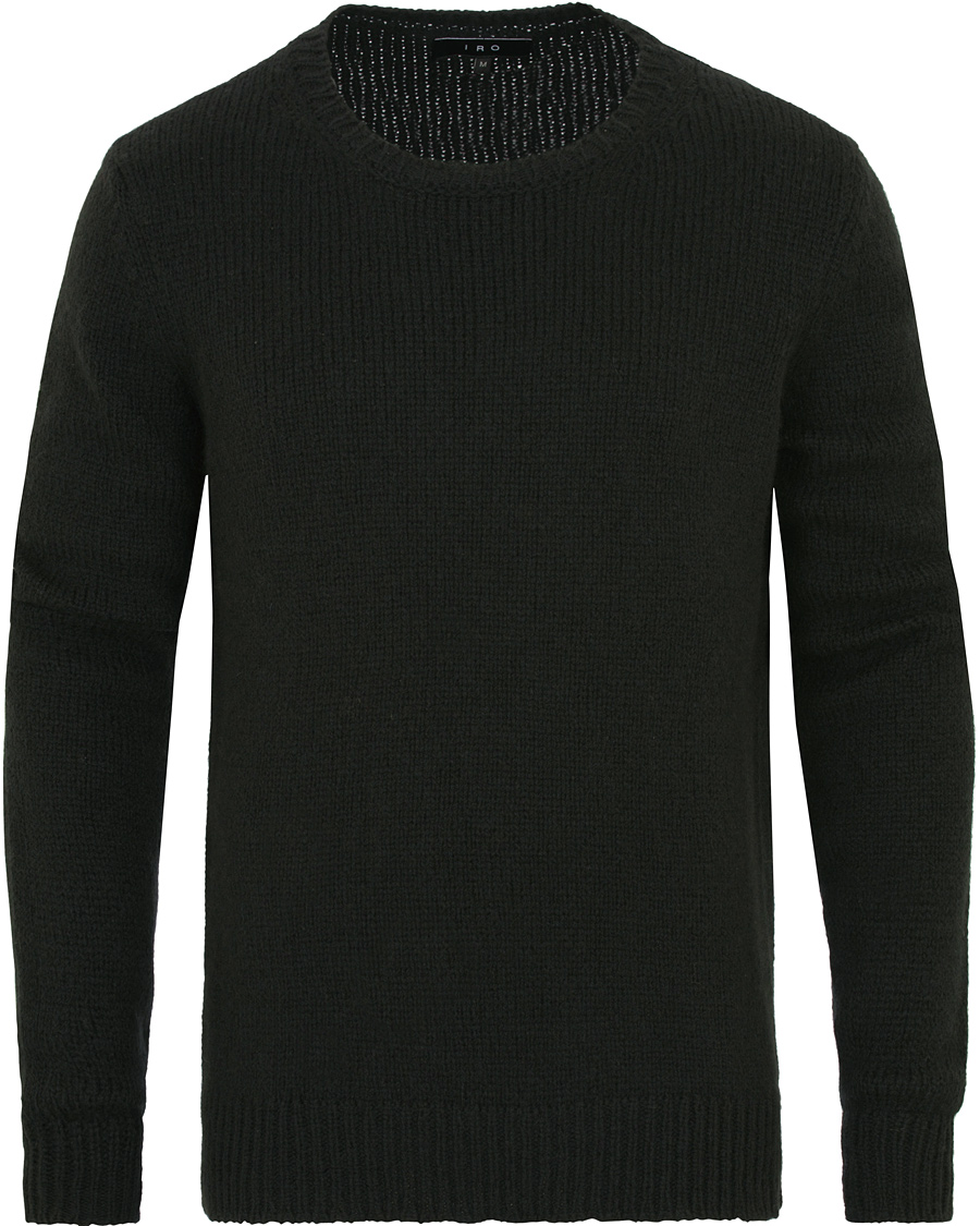 Herre | Gensere | IRO | Jorge Knitted Sweater Black