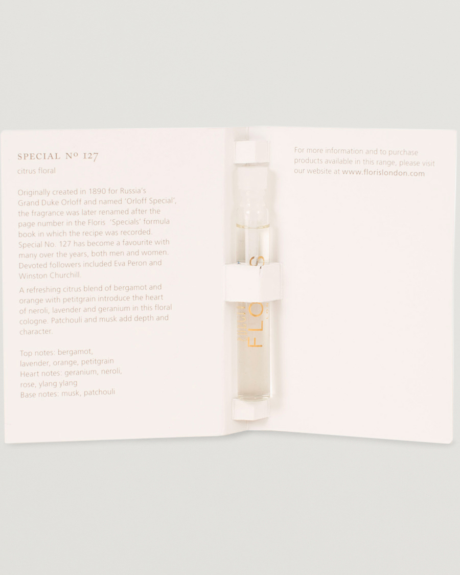 Herre | Parfyme | | Floris London Special No.127 Eau de Toilette 2ml Sample