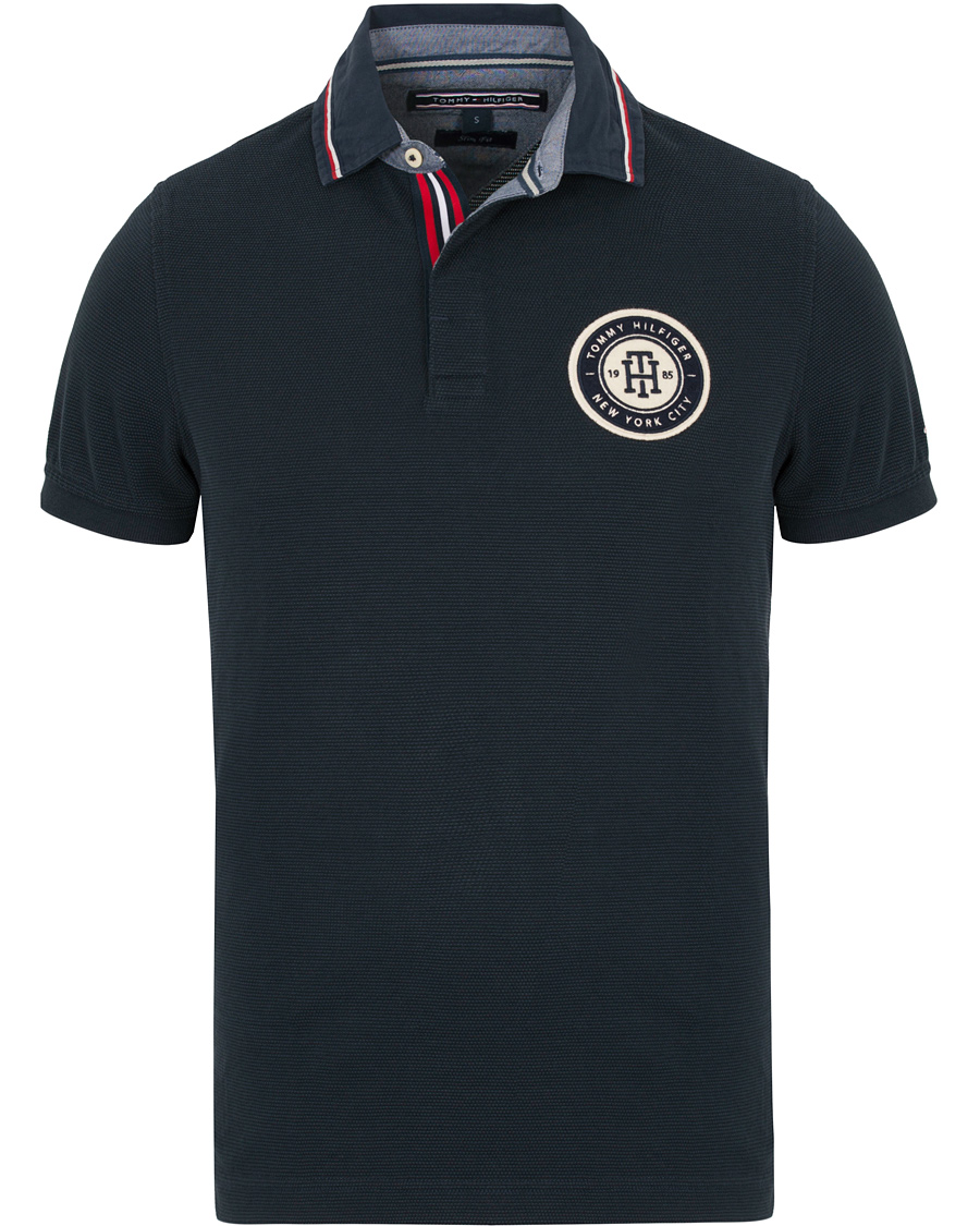 Herre | Pikéer | Tommy Hilfiger | Carl Logo Polo Sky Captain