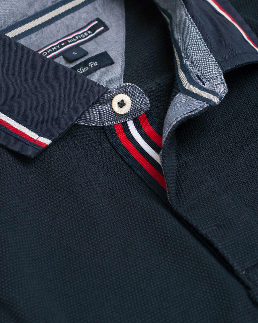 Herre | Pikéer | Tommy Hilfiger | Carl Logo Polo Sky Captain