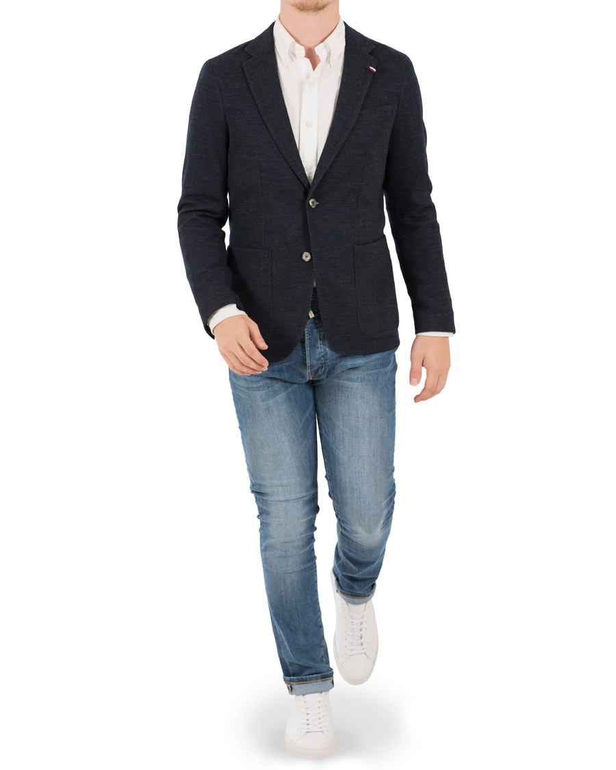 Herre | Dressjakker | Tommy Hilfiger | Jersey Blazer Sky Captain