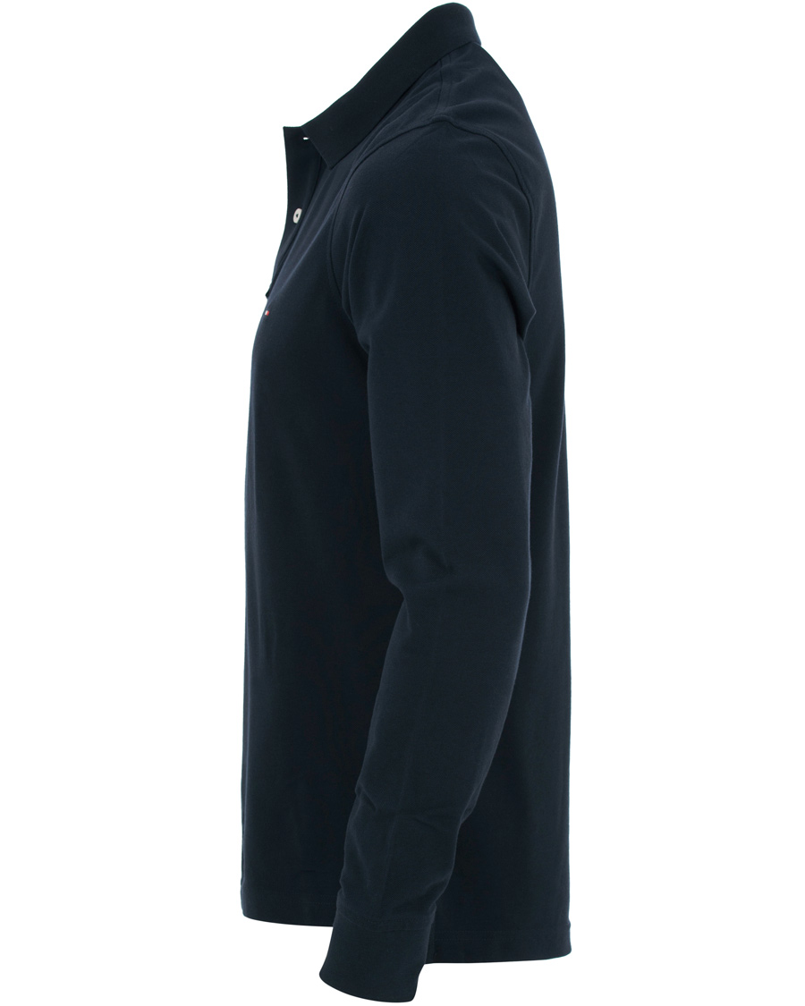 Herre | Gensere | Tommy Hilfiger | Luxury Slim Fit Long Sleeve Polo Sky Captain