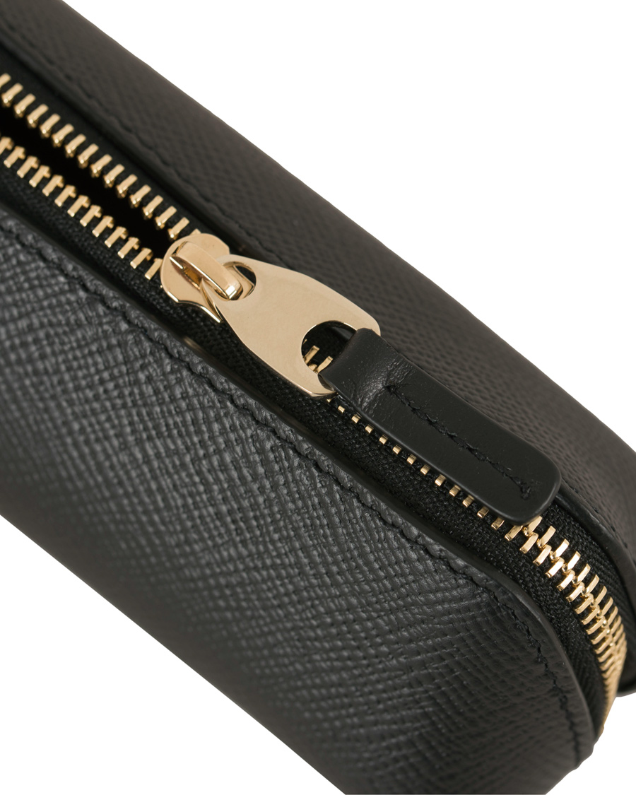 Herre | Smythson Panama Pencil Calf Case Black | Smythson | Panama Pencil Calf Case Black