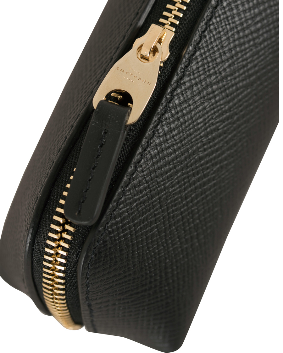 Herre | Smythson Panama Pencil Calf Case Black | Smythson | Panama Pencil Calf Case Black