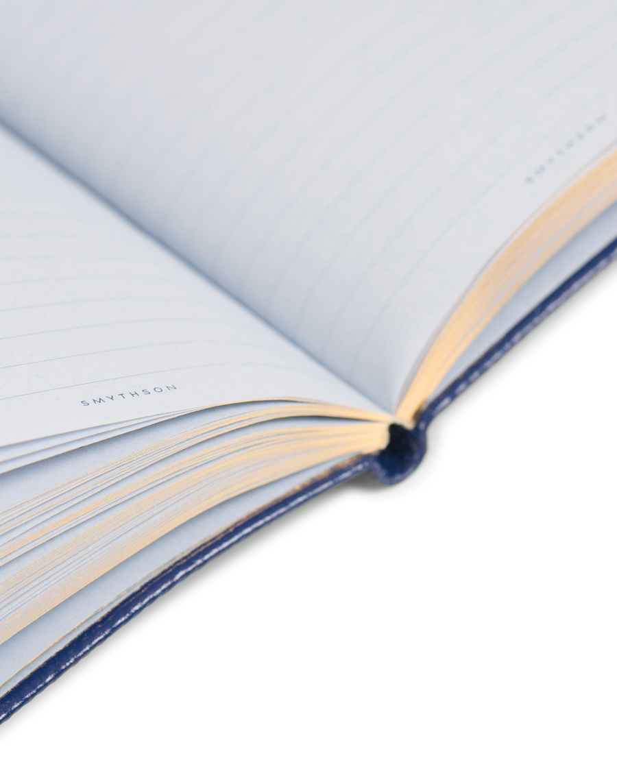 Herre | Smythson Panama Notebook Cobalt