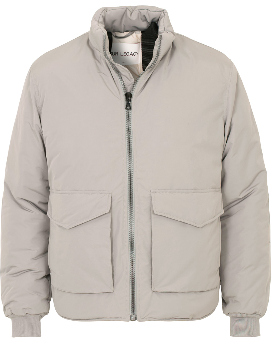 Herre | Jakker | Our Legacy | Puffed Funnel Jacket Silver Bullet