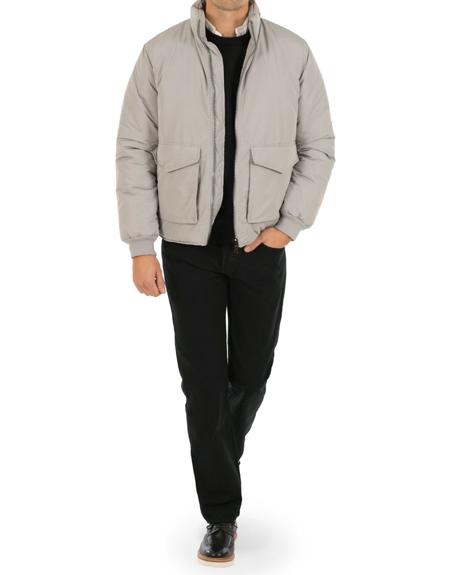 Herre | Jakker | Our Legacy | Puffed Funnel Jacket Silver Bullet