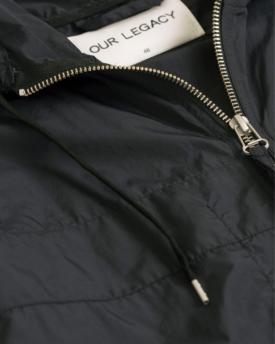 Herre | Jakker | Our Legacy | Cropped Lizard Parka Nylon Navy