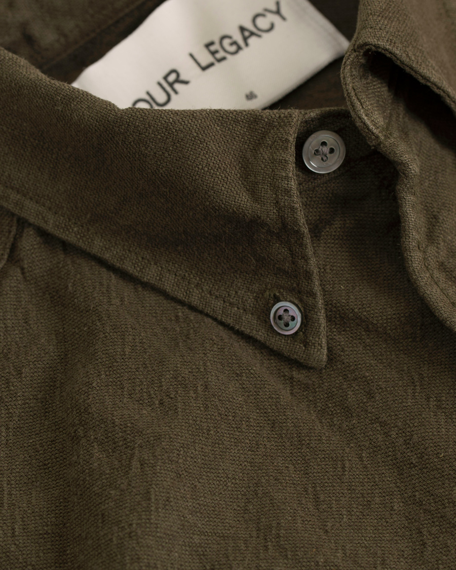 Herre | Skjorter | Our Legacy | 1950s H.A Oxford Shirt Grass
