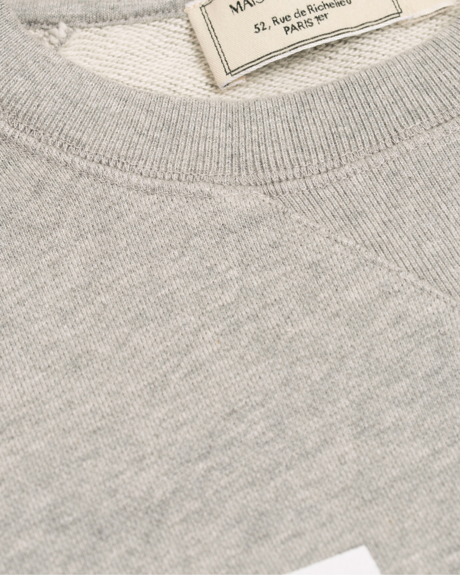 Herre | Gensere | Maison Kitsuné | Sweatshirt Je Suis Alle Grey Melange