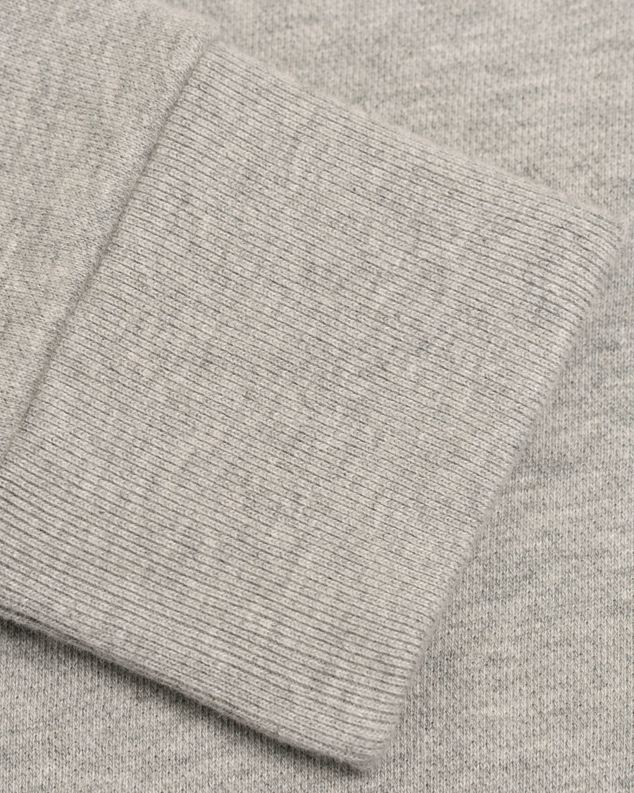 Herre | Gensere | Maison Kitsuné | Sweatshirt Je Suis Alle Grey Melange