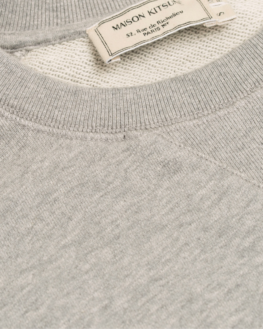 Herre | Gensere | Maison Kitsuné | Sweatshirt Parisien Grey Melange