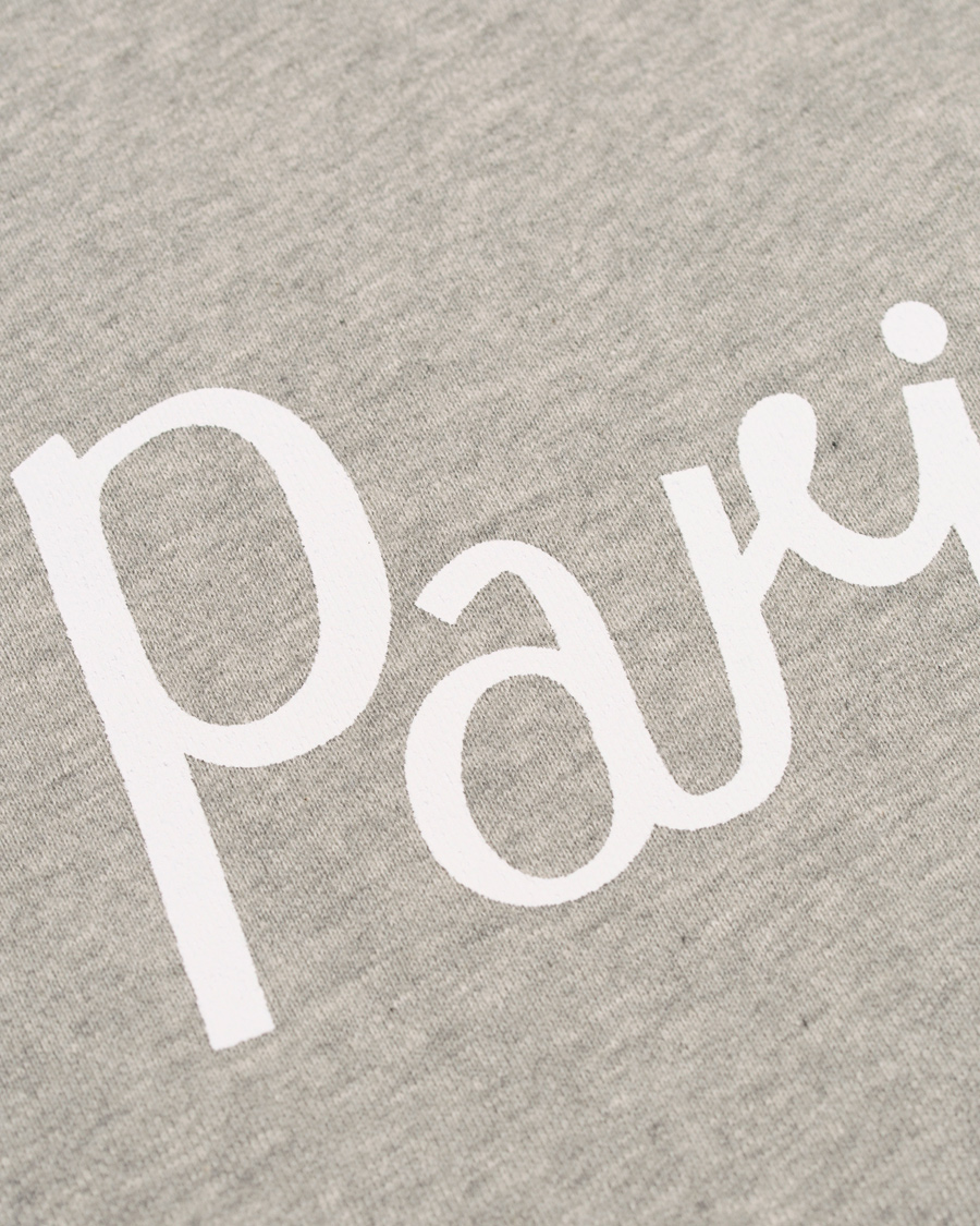 Herre | Gensere | Maison Kitsuné | Sweatshirt Parisien Grey Melange