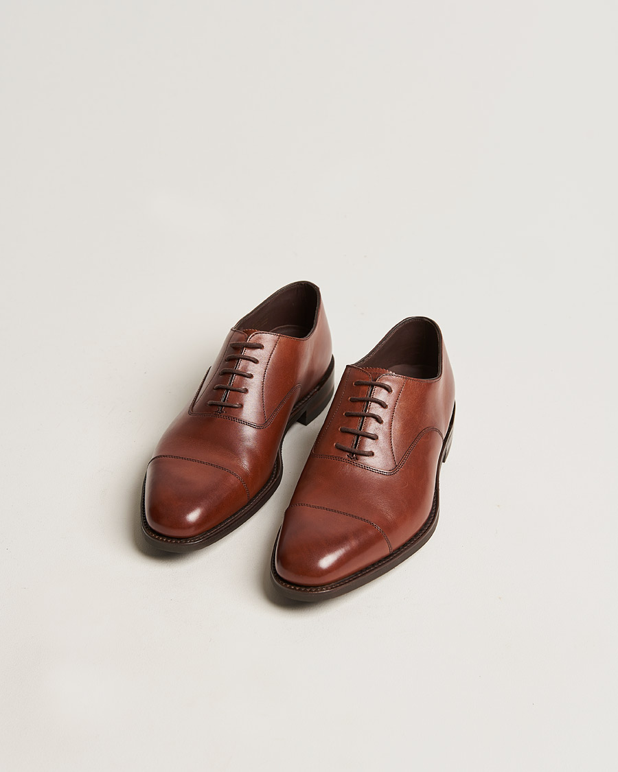 Herre | Mørk dress | Loake 1880 | Aldwych Single Dainite Oxford Brown Calf