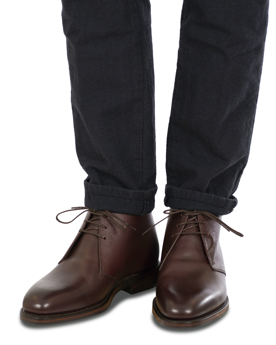 Herre | Loake 1880 Pimlico Chukka Boot Burgundy Calf | Loake 1880 | Pimlico Chukka Boot Burgundy Calf