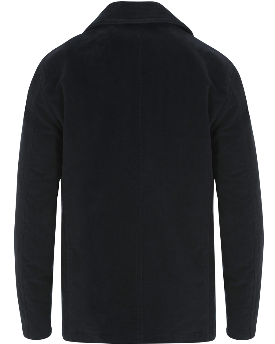 Herre | Jakker | Fay | Moleskin Peacoat Navy