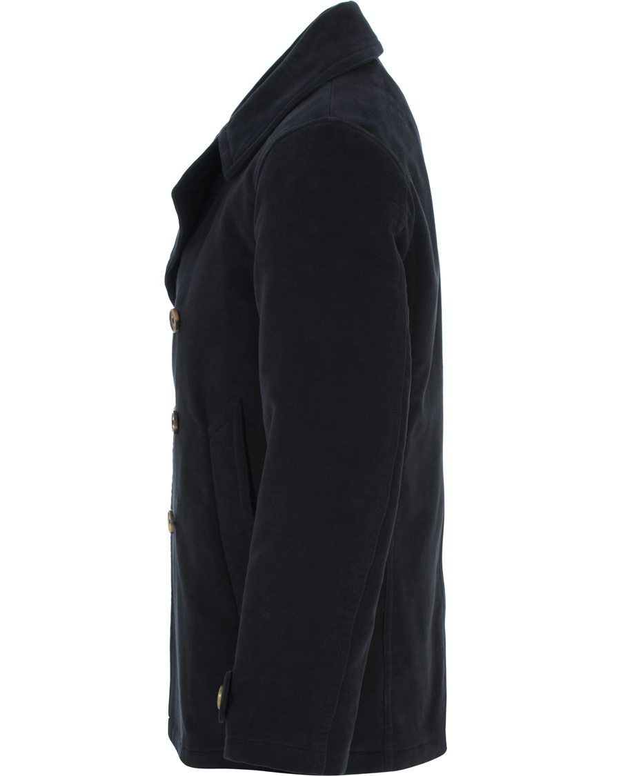 Herre | Jakker | Fay | Moleskin Peacoat Navy