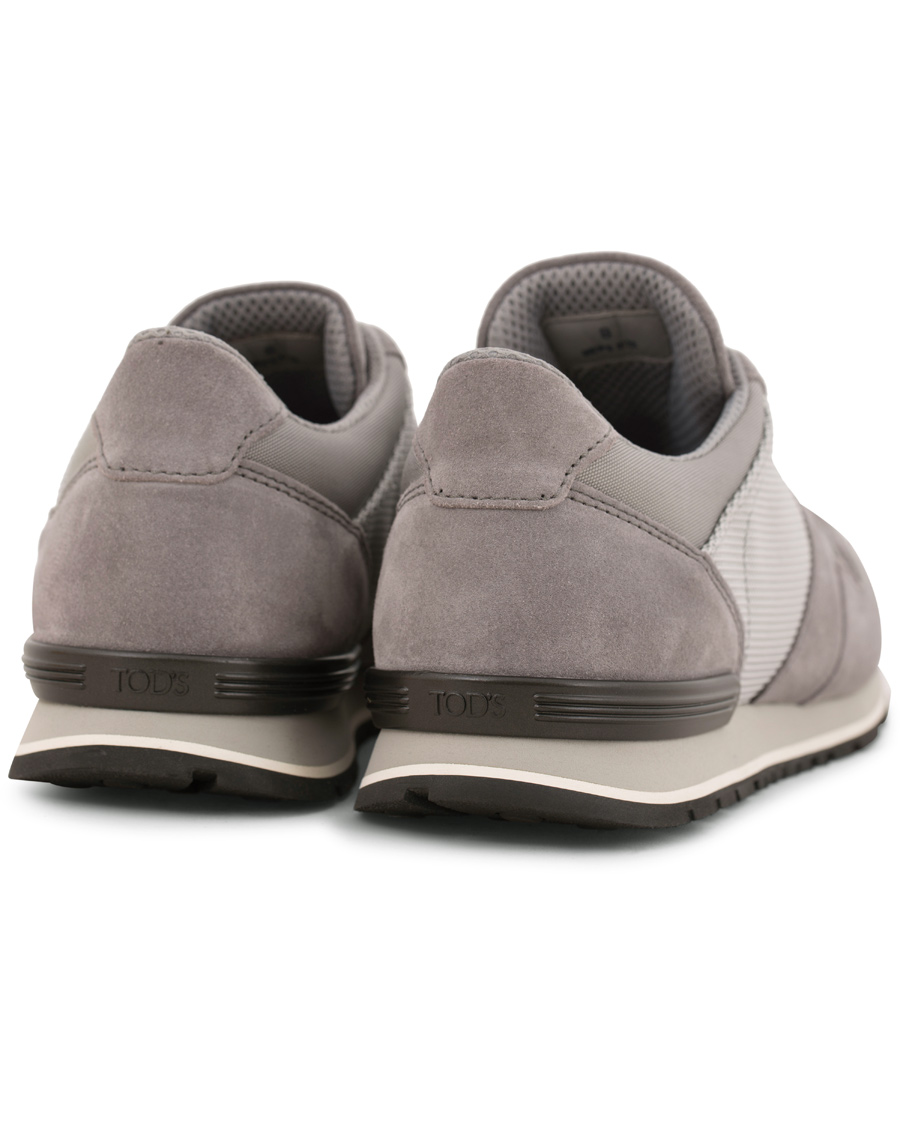Herre | Tod's Active Spoiler Running Sneaker Grey Suede | Tod's | Active Spoiler Running Sneaker Grey Suede