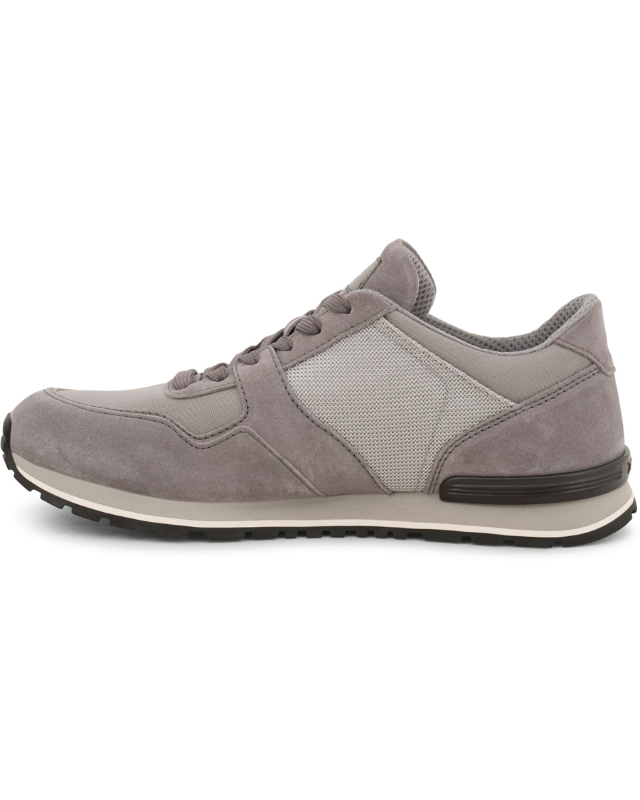 Herre | Tod's Active Spoiler Running Sneaker Grey Suede | Tod's | Active Spoiler Running Sneaker Grey Suede