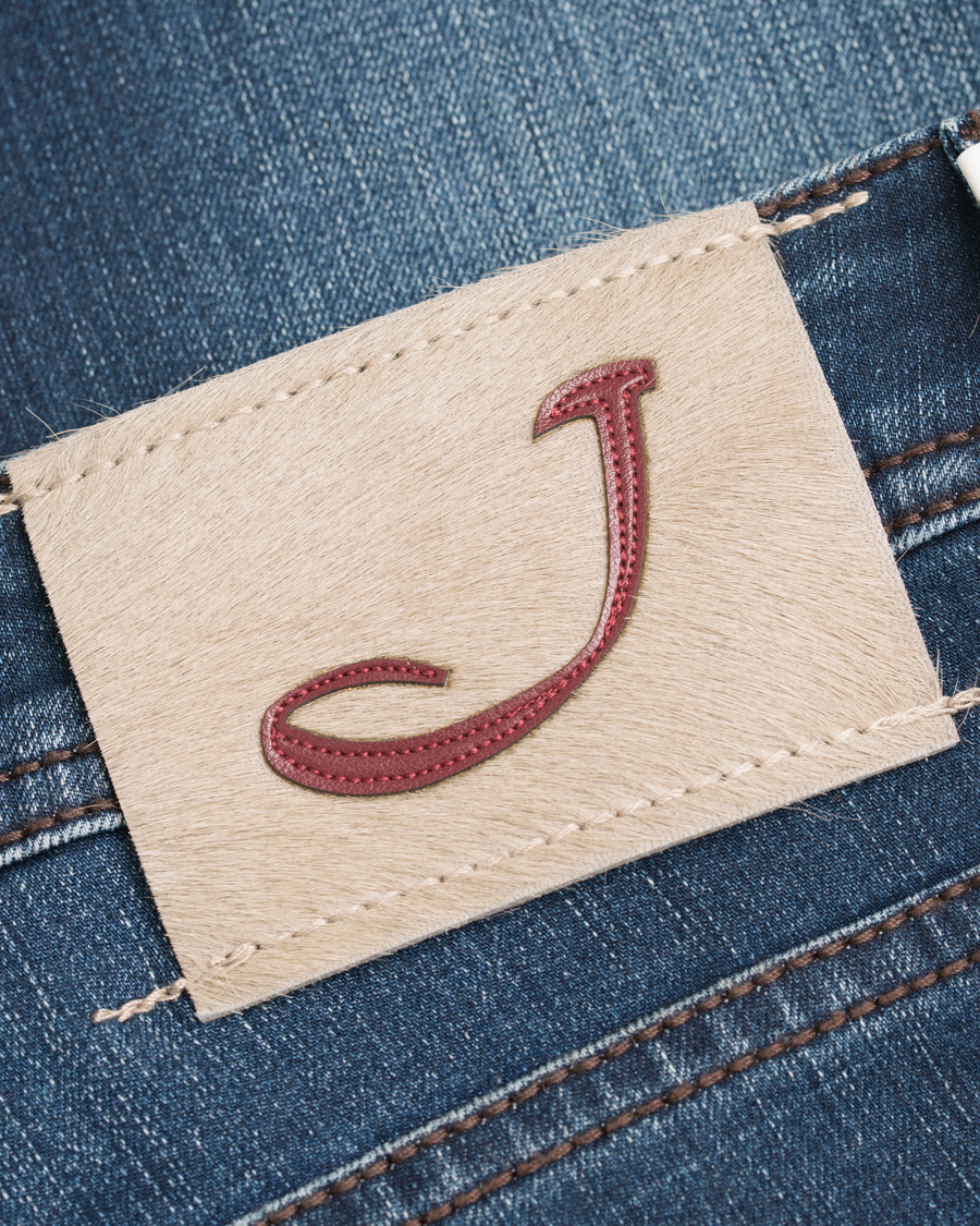 Herre | Jeans | Jacob Cohën | Jacob Cohen 622 Slim Fit Jeans Medium Blue