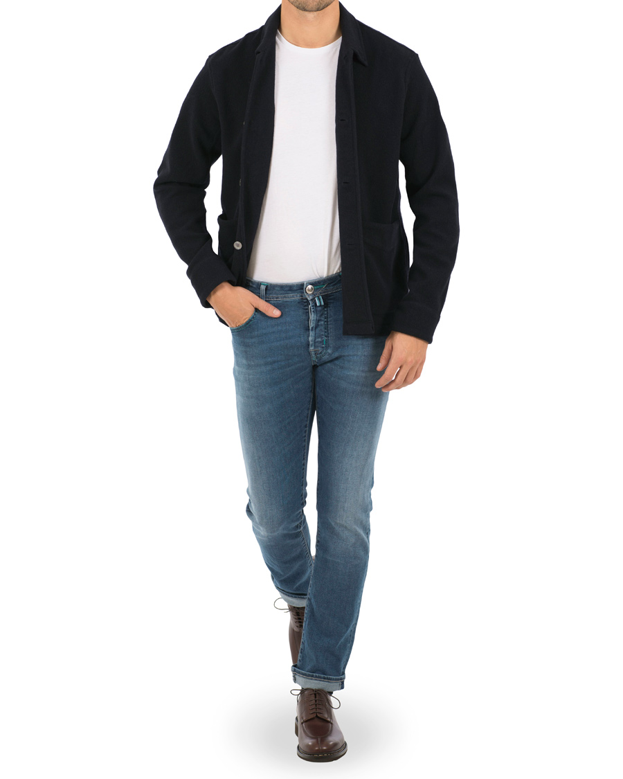 Herre | Jeans | Jacob Cohën | Jacob Cohen 622 Limited Luxury Edition Slim Fit Jeans Light Blue